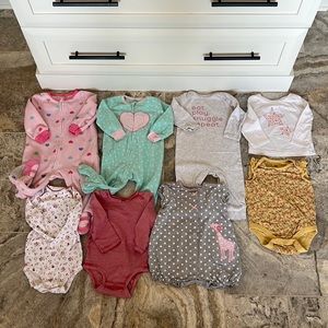 Bundle of Baby Girl Outfits - 12 mos
